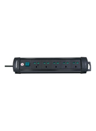 مقبس تمديد متعدد الخطوط ممتاز باللون الأسود - v1614082092/N44694579A_1