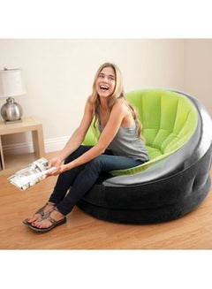 Empire Inflatable Chair Black/Green 44x43x27inch - v1614082628/N11002429A_2