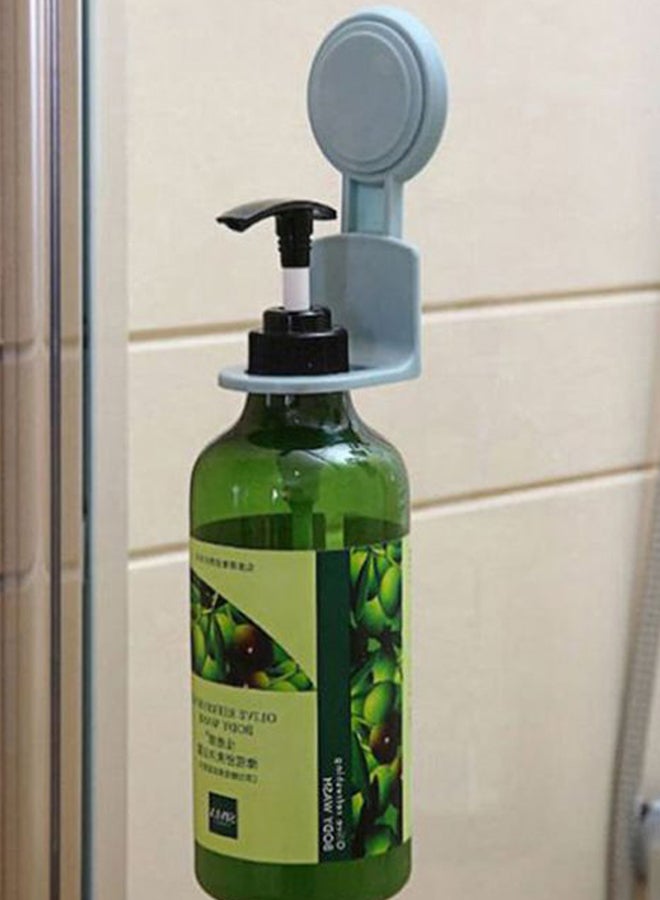 Beauenty Wall Mounted Shower Gel Rack Blue 13x5.5cm - Image 3