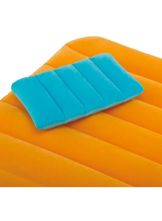 INTEX Cozy Air Bed With Inflatable Pillow - Assorted Colours Yellow/Blue 157x88x20cm - Image 5