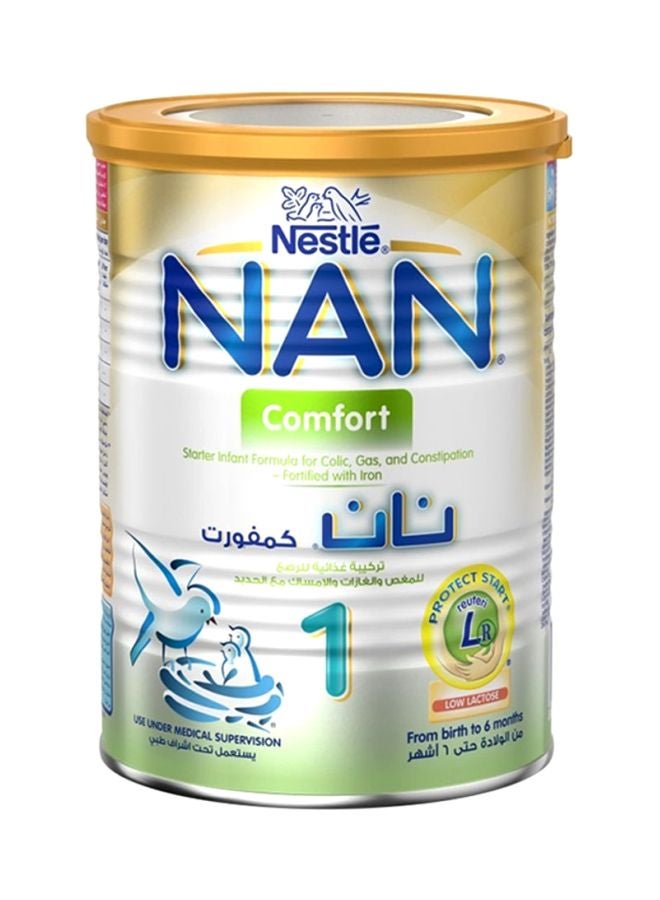نستله - مسحوق تركيبة الحليب نان كومفورت فائق الجودة للمرحلة الأولى للأطفال الرضع 400جرام - Image 1
