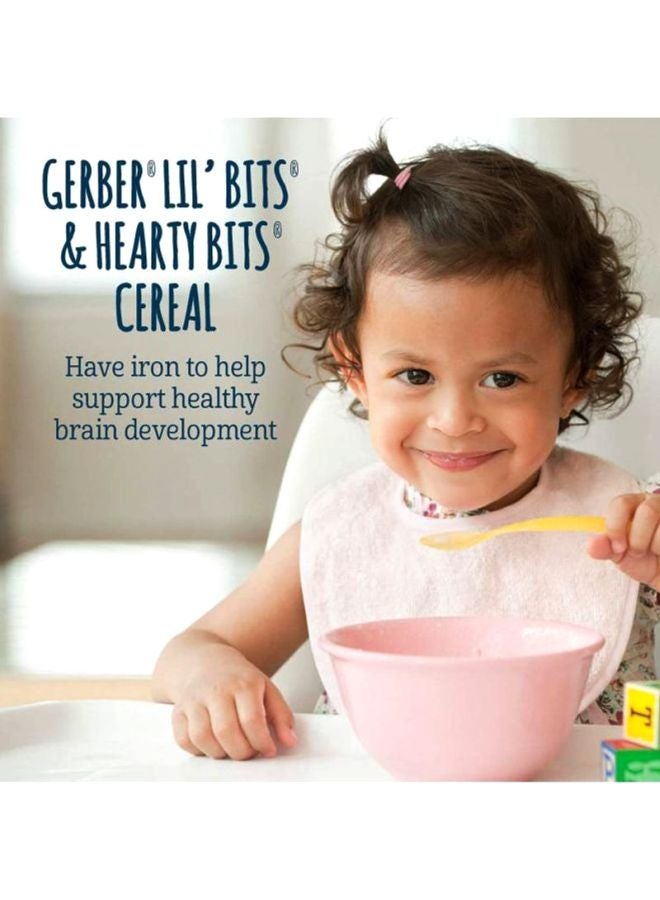 Gerber - Grain & Grow, Hearty Bits MultiGrain, 12+ Months, Banana, Apple, Strawberry, 8 oz 227grams - Image 1