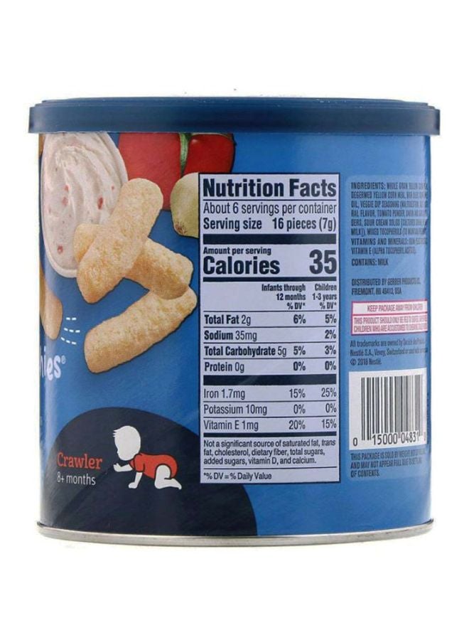 Gerber Lil Crunchies Veggie Dip Baked Corn 42grams - Image 2