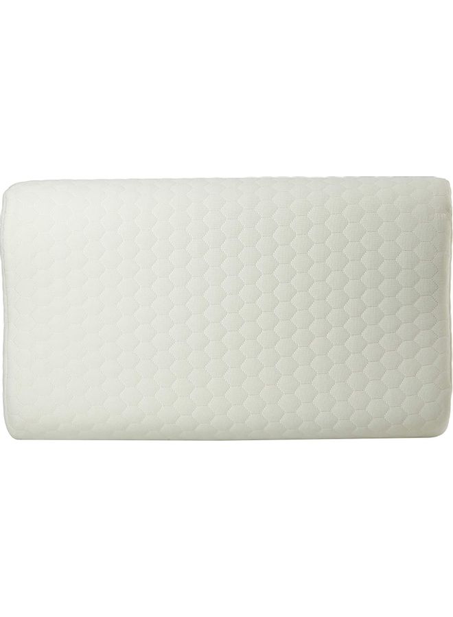 Zest - Memory Foam Pillow Contour Combination White 50 X 30 X 10cm - Image 1