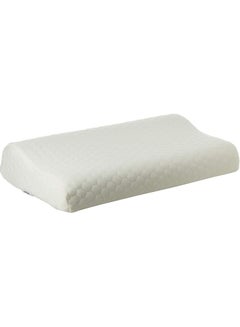 Zest Memory Foam Pillow Contour Combination White 60 X 36 X 10cm  - Image 2