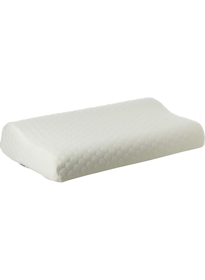 Zest - Memory Foam Pillow Contour Combination White 50 X 30 X 10cm - Image 1