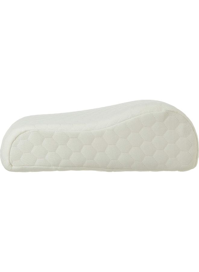 Zest - Memory Foam Pillow Contour Combination White 50 X 30 X 10cm - Image 1