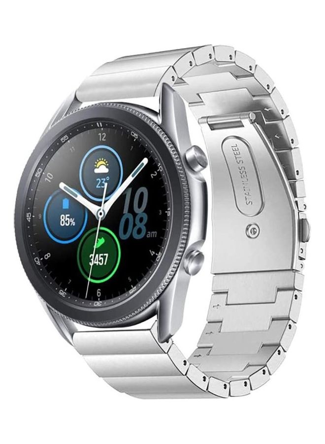 HuHa Ceramic Quick Release Replacement Band For Ticwatch Pro E2 S2 Silver - Image 2