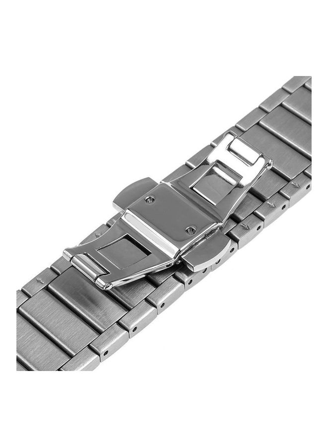 HuHa Ceramic Quick Release Replacement Band For Amazfit BIP Lite Silver - Image 3