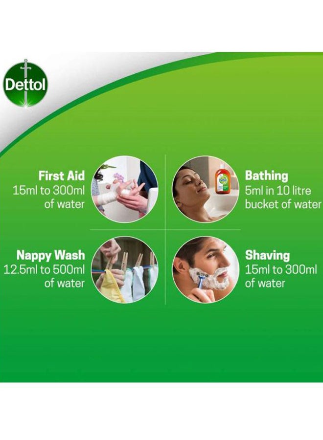 ديتول مجموعة مطهر سائل قاتل للبكتيريا والفيروسات من 3 قطع بني 1x3لترات - Image 2