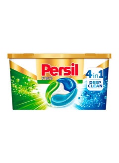Universal Pre-Dosed Detergent Discs 4In1 Power Against Strong Stains For Extra Brightness Long-Lasting Freshness And Protection To Fabrics 22 Count Multicolour 550grams