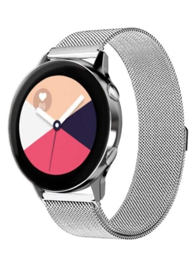 HuHa - Milanese Steel Replacement Band For Amazfit GTR Silver - Image 1