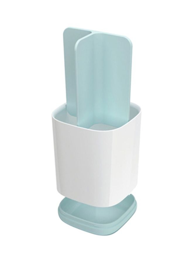 Joseph Joseph Easy-Store Toothbrush Holder White/Blue 90x127x90mm  - Image 2
