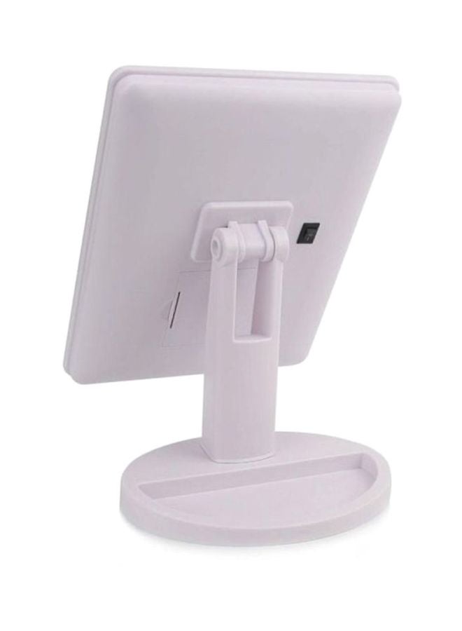 كول بيبي مرآة مستحضرات تجميل بمصباح LED أبيض 29x18x8سم  - Image 2
