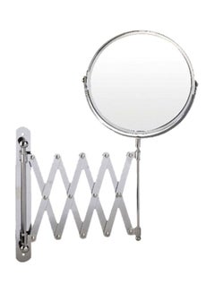 Royalford Extendable Round Mirror Silver 21.5x21x4.5cm  - Image 1