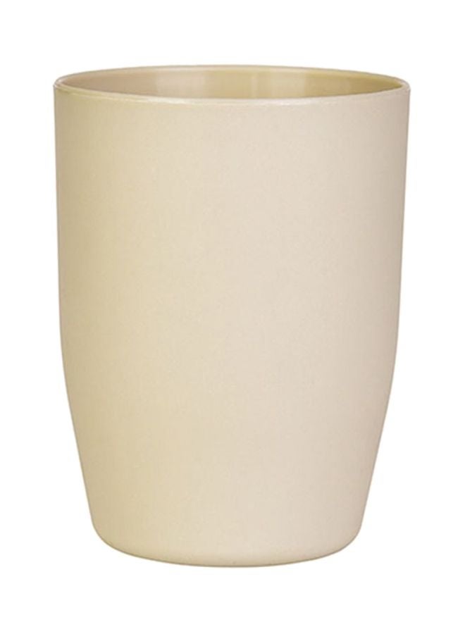 Sharpdo Tooth Brush Mug Beige 10.5x8cm 