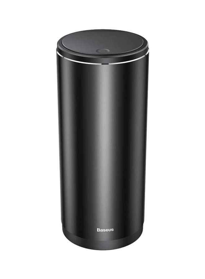 Baseus Aluminum Alloy Waste Bin With 30 Trash Bags Black 500ml  - Image 1