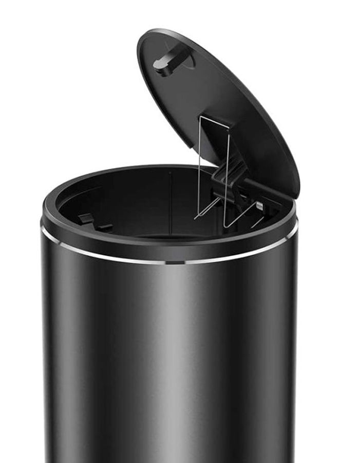 Baseus Aluminum Alloy Waste Bin With 30 Trash Bags Black 500ml  - Image 4