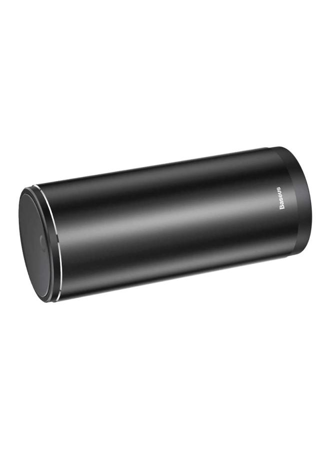 Baseus Aluminum Alloy Waste Bin With 30 Trash Bags Black 500ml  - Image 3