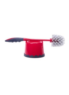 Royalford Toilet Brush Premium Quality One Click Series Assorted Colour 14x14x38cm  - Image 4