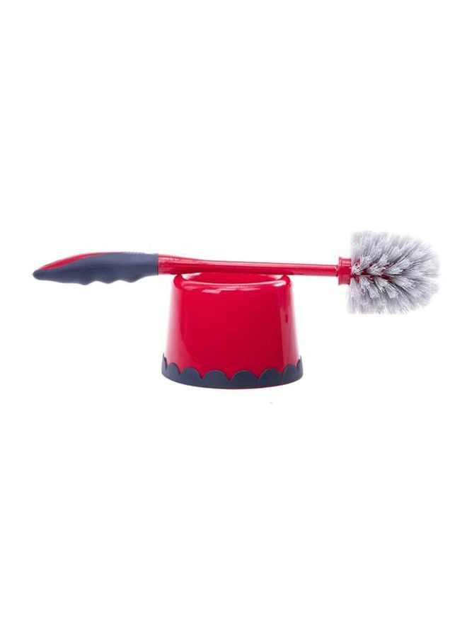Royalford Toilet Brush Premium Quality One Click Series Assorted Colour 14x14x38cm  - Image 4