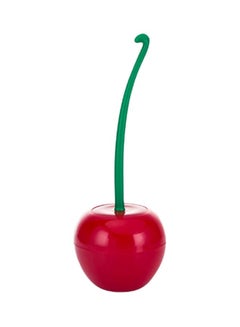 Cherry Shape Toilet Brush With Holder Red/Green 38x13cm