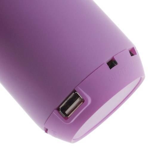 AIBIMY - Luminous Wireless Bluetooth Speaker Purple - Image 1