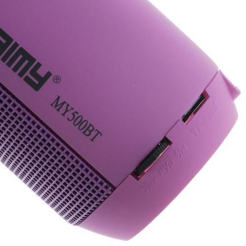 AIBIMY - Luminous Wireless Bluetooth Speaker Purple - Image 1