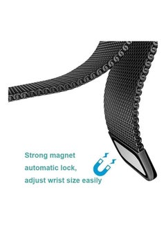 HuHa Milanese Steel Replacement Band For Samsung Galaxy Watch 46mm Black  - Image 3