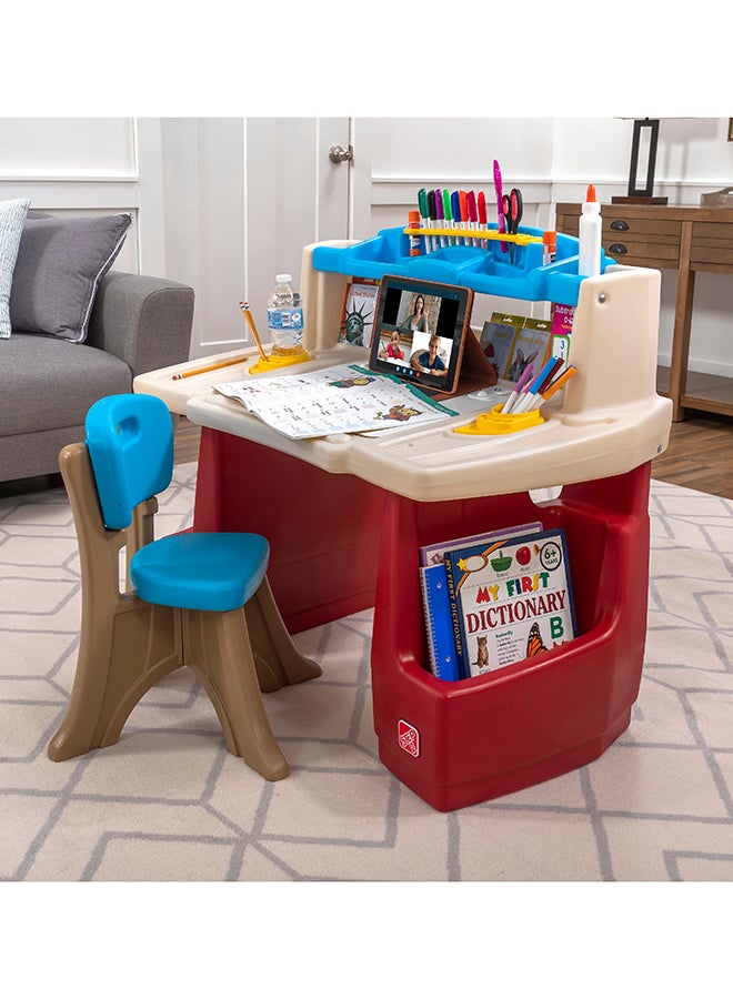 Step2 Deluxe Art Master Desk 79x90x51cm - Image 4