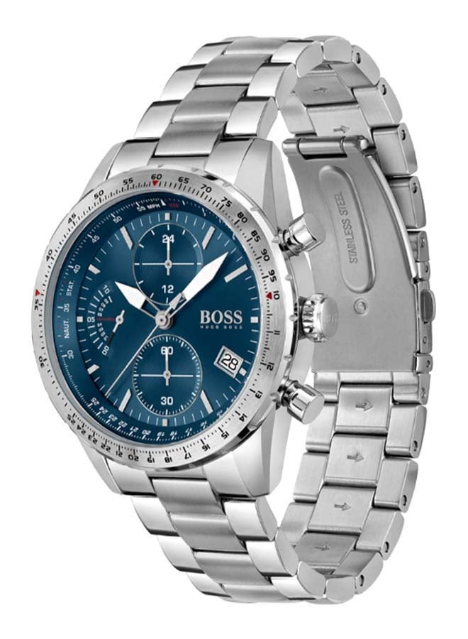 HUGO BOSS Men's Pilot Edition Chrono Water Resistance Stainless Steel Analog Watch 1513850  - Image 2