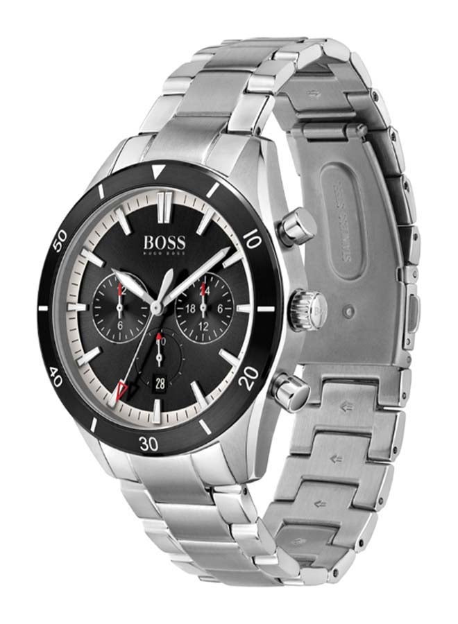HUGO BOSS Men's Santiago Water Resistance Stainless Steel Analog Watch 1513862  - Image 2