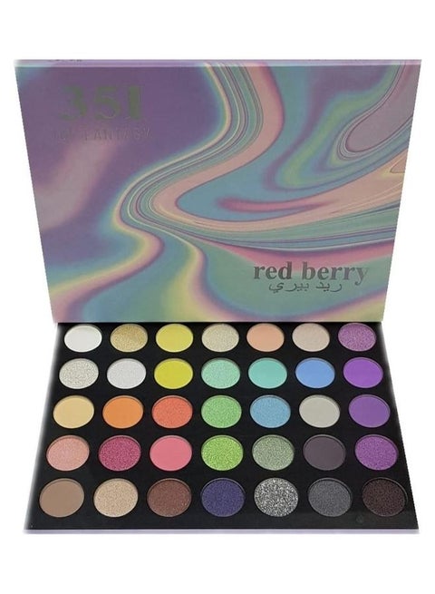 35-Shade Eyeshadow Palette Multicolour