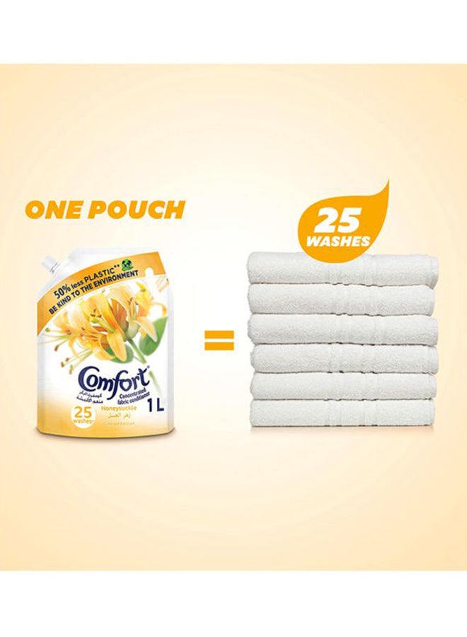 Comfort Concentrated Fabric Conditioner Honey Suckle Dermatologically Tested 1Liters  - Image 4