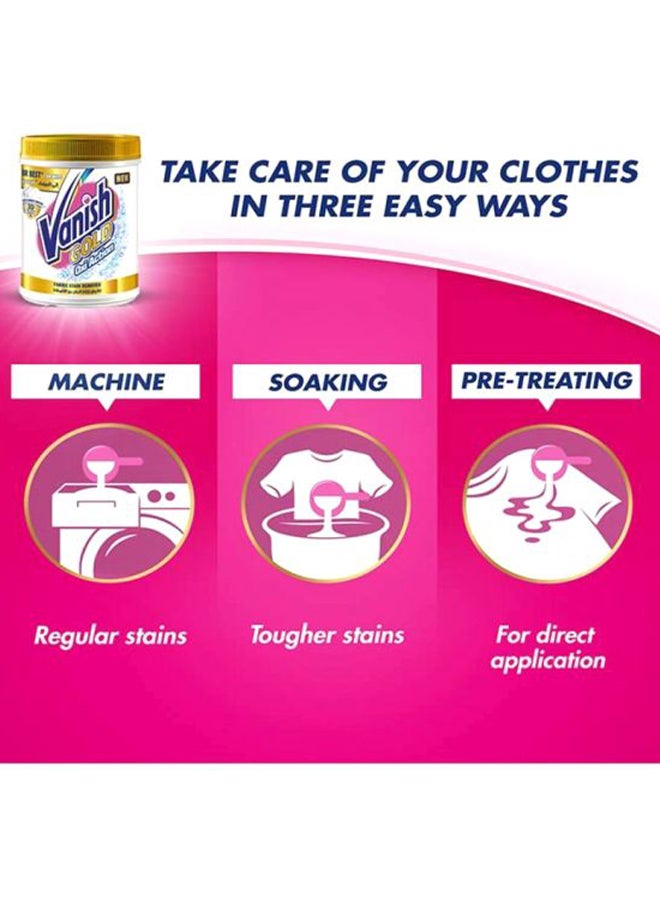 Vanish Stain Remover Oxi Action Powder Crystal White 900grams - Image 4