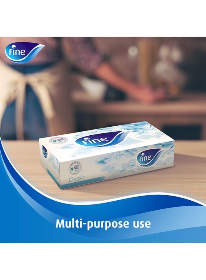Fine Pack Of 10 Sterilized Facial Tissue White Pack of 10  - Image 5