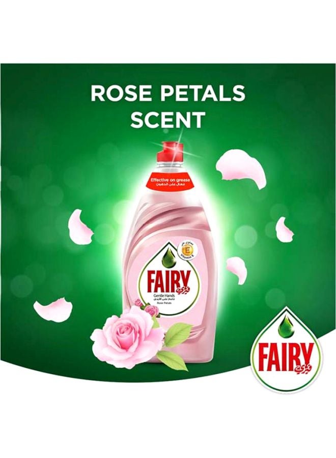 Fairy - Gentle Hands Rose Petals Dishwash Liquid 750ml Pack Of 2 - Image 1