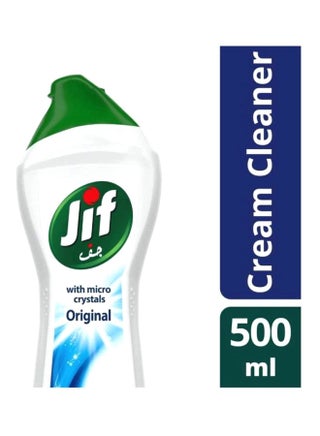 Cream Cleaner With Micro Crystals Technology Eliminates Grease Burnt food And Limescale Stains 500ml - view 2