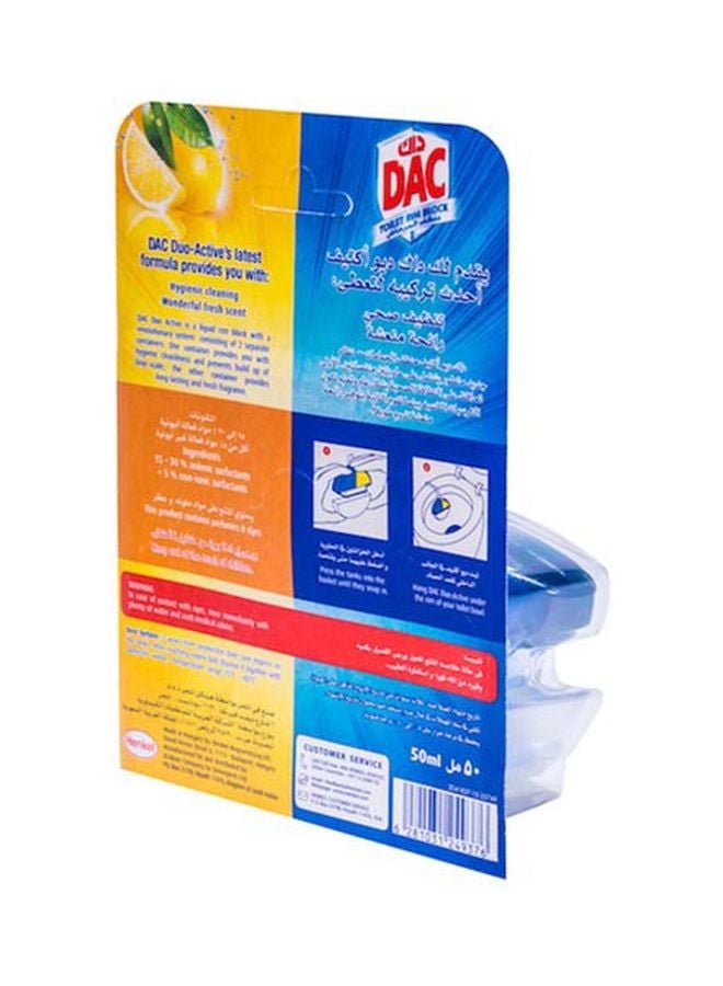 داك كتلة حافة المرحاض Duo Active مع انتعاش إضافي ونظافة بالليمون - Image 3
