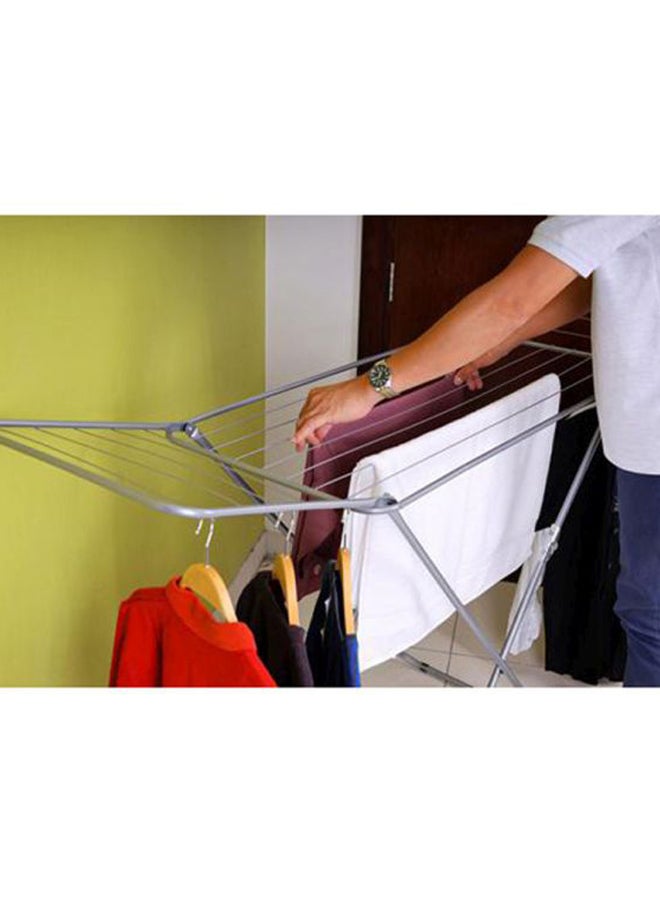 Royalford - Cloth Dryer 15.5 M Drying Space Large Size Steel Material Indoor Outdoor Use Silver - Image 1