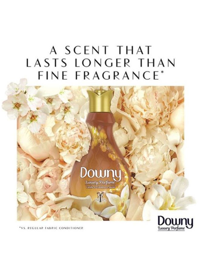 Downy - Perfume Collection Vanilla And Cashmere Musk Concentrate Fabric Softener 880ml Pack of 3 - Image 1