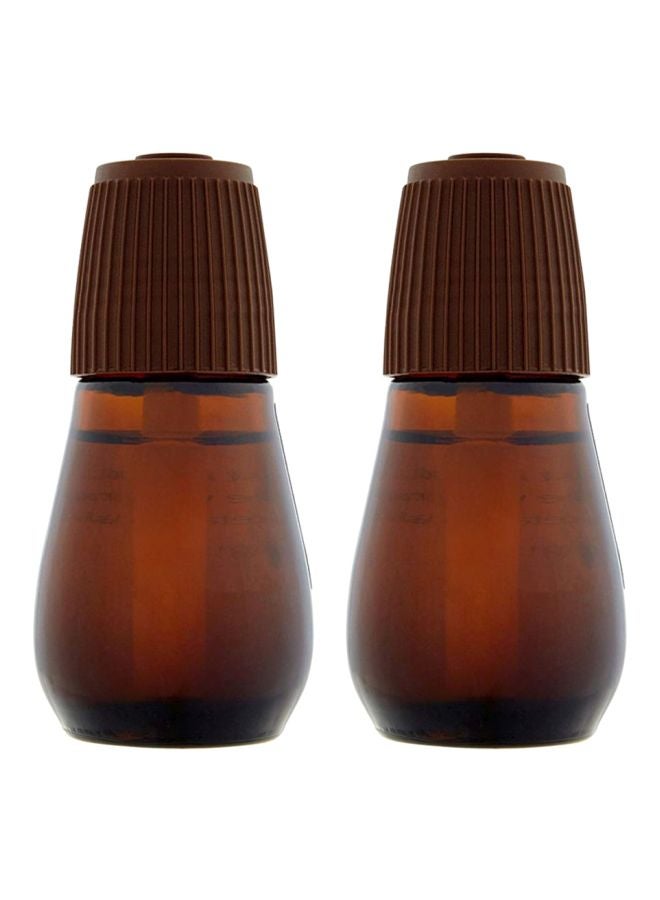 2-Piece Peony And Jasmine Essential Oil Diffuser Refill Set 20ml