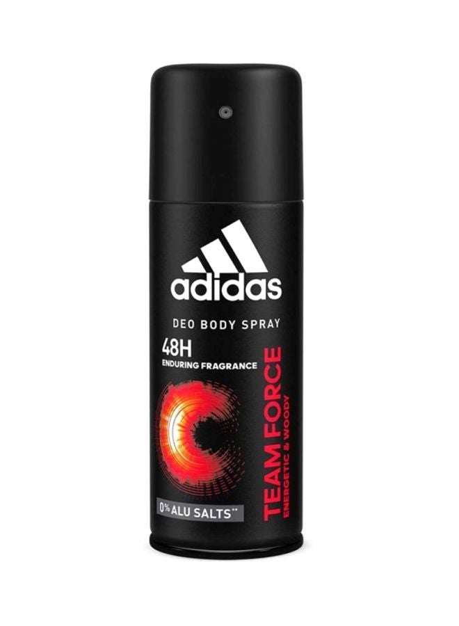 Adidas Pack Of 5 Deodorant 48h Fresh Power Men Body Spray Black/Red/Blue 5x150ml - Image 5