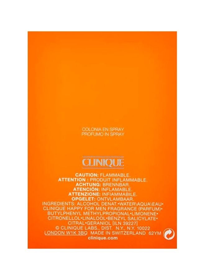 CLINIQUE Happy Cologne Spray 100ml - Image 4