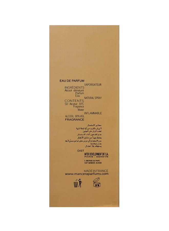 Mancera Amber And Roses EDP 120ml - Image 4