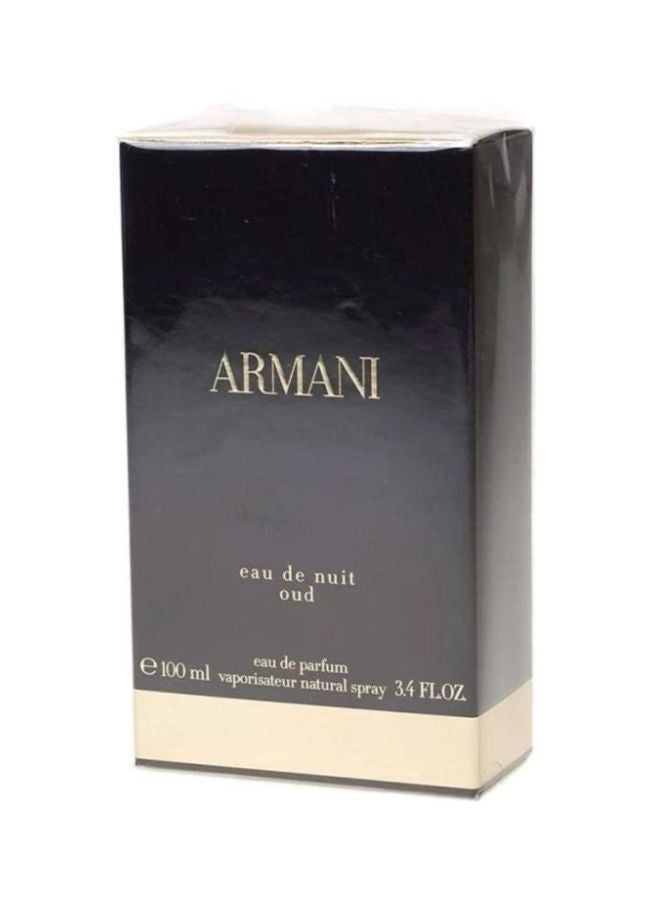 GIORGIO ARMANI - Eau De Nuit Oud EDP 100ml - Image 1