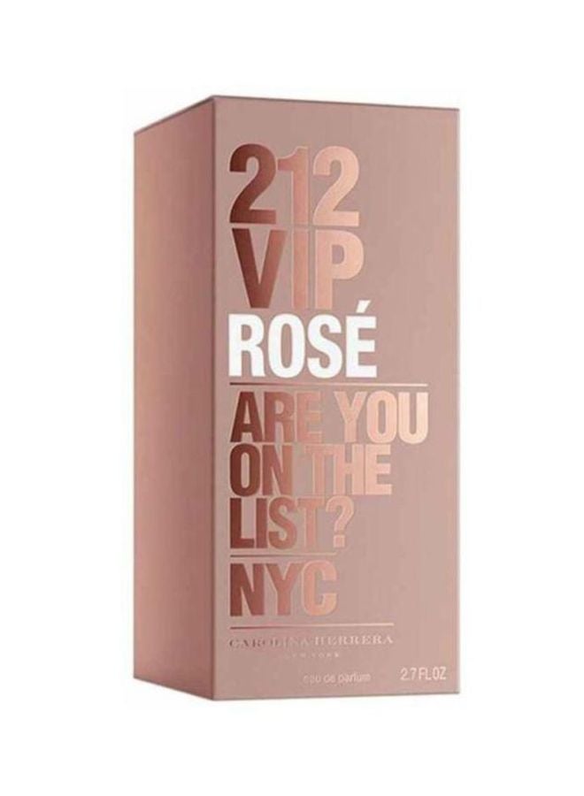 CAROLINA HERRERA 212 VIP Rose EDP For Women 80ml  - Image 3
