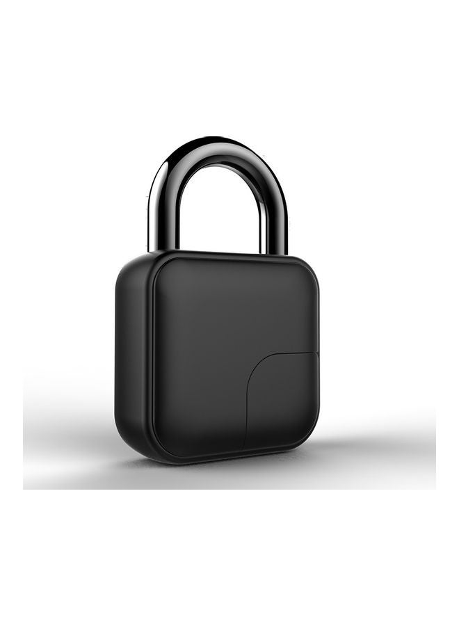 Smart Bluetooth Fingerprint Padlock Black - Image 3