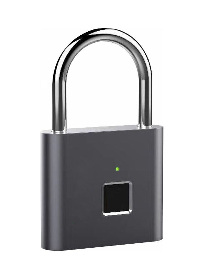 Smart Bluetooth Fingerprint Padlock Silver  - Image 1