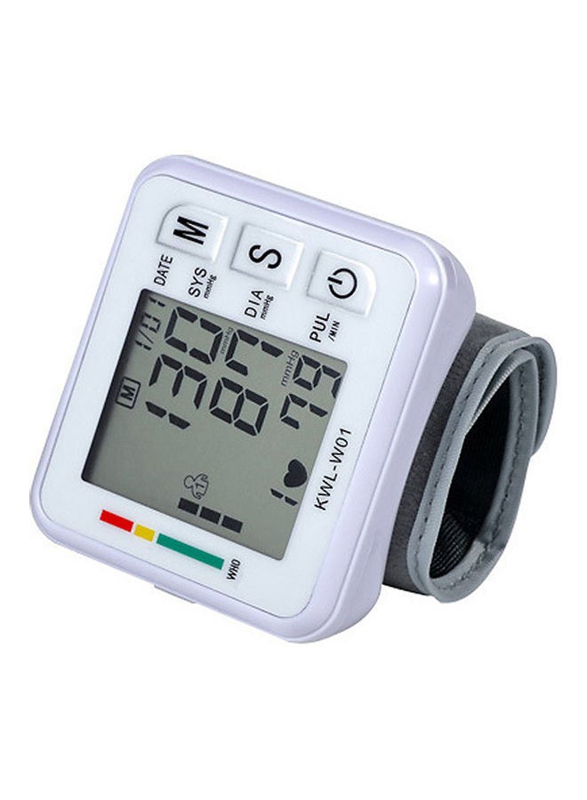 Generic - Portable Blood Pressure Monitor Sphygmomanometer Wrist Band with Automatic Digital LCD Display - Image 1